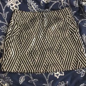 Metallic Celebration Skirt